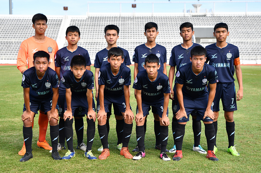 11 ขุนพลนักเตะ บุรีรัมย์ ยูไนเต็ด อะคาเดมี รุ่นอายุไม่เกิน 11 ปี