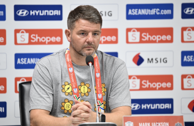 มาร์ค แจ็คสัน ชื่นชม นักเตะทุกคนต่างกระหายที่อยากจะลงเล่นในเกมวันพรุ่งนี้