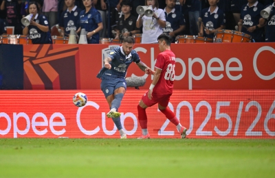 ปราสาทสายฟ้า เปิดบ้านเจ๊า คองอัน ไปแบบสุดมันส์ 1-1 ศึก Shopee Cup เกมนัดที่ 3