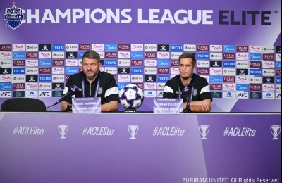 มาร์ค แจ็คสัน และ โกรัน เคาซิช รับเกมพรุ่งนี้ไม่ง่าย แต่ทีมพร้อมทำเต็มที่ เพื่อผลการแข่งขันที่ต้องการ