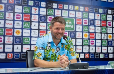 มาร์ค แจ็คสัน ชื่นชม ทีมคุมเกมได้ทั้งหมด ก่อนเก็บชัยเหนือ อยุธยา ยูไนเต็ด 2-0 พร้อมอวยพรแฟนๆ GU12 มีความสุขในเทศกาลสงกรานต์