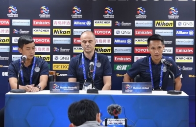 แถลงข่าวก่อนเกม และซ้อม 16 เม.ย. 61 (ACL-6) เจจู ยูไนเต็ด VS บุรีรัมย์ ยูไนเต็ด